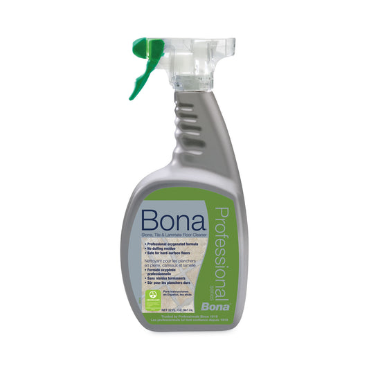 Bona Stone, Tile and Laminate Floor Cleaner, Fresh Scent, 32 oz Spray Bottle (WM700051188)