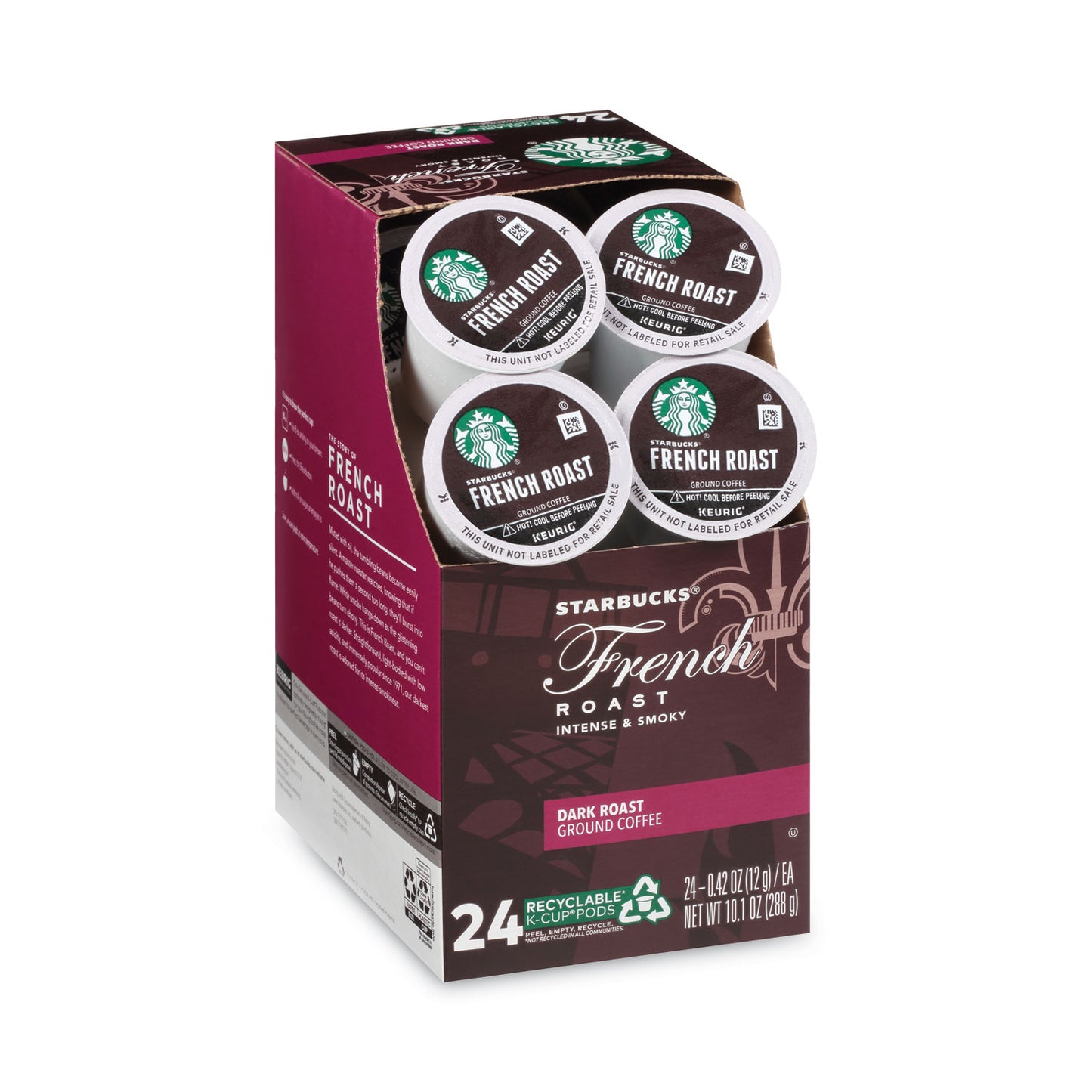 Starbucks French Roast K-Cups, 96/Carton (011111158CT)