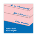 Hammermill Colors Print Paper, 20 lb Bond Weight, 8.5 x 11, Pink, 500/Ream (103382)