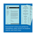 Hammermill Colors Print Paper, 20 lb Bond Weight, 8.5 x 11, Blue, 500/Ream (103309)