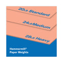 Hammermill Colors Print Paper, 20 lb Bond Weight, 8.5 x 11, Salmon, 500/Ream (103119)