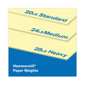 Hammermill Colors Print Paper, 20 lb Bond Weight, 8.5 x 11, Canary, 500/Ream (103341)