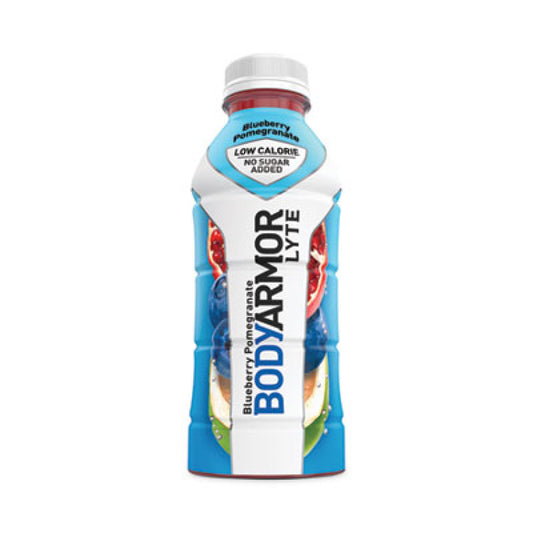 BodyArmor LYTE Sports Drink, Blueberry Pomegranate, 16 oz Bottle, 12/Pack (10002011)