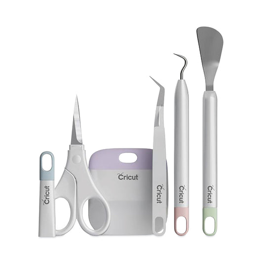 Cricut Basic Tool Set, 5 Tools, Gray (2006695)