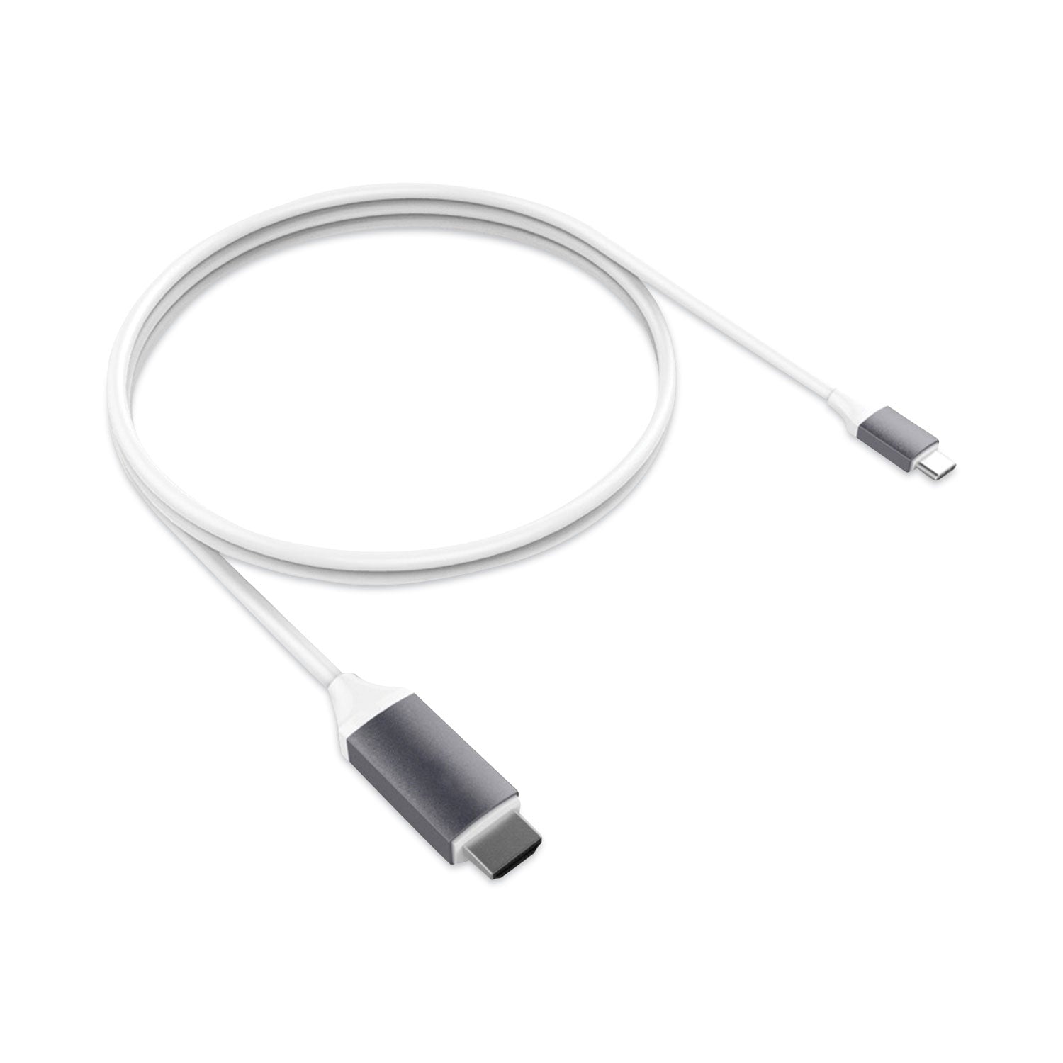 j5create HDMI 4K Audio/Video Cable, 6 ft, White (JCC153G)