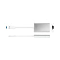 j5create USB to VGA Adapter, 5.91", Silver/White (JUA311)