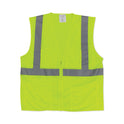 PIP ANSI Class 2 Hook and Loop Safety Vest, 2X-Large, Hi-Viz Lime Yellow (302MVGLY2X)