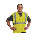 PIP ANSI Class 2 Hook and Loop Safety Vest, 2X-Large, Hi-Viz Lime Yellow (302MVGLY2X)