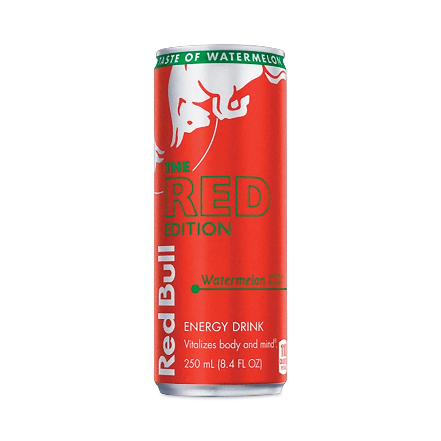 Red Bull The Red Edition Energy Drink, Watermelon, 8.4 oz Can, 24/Carton (RBD45448)