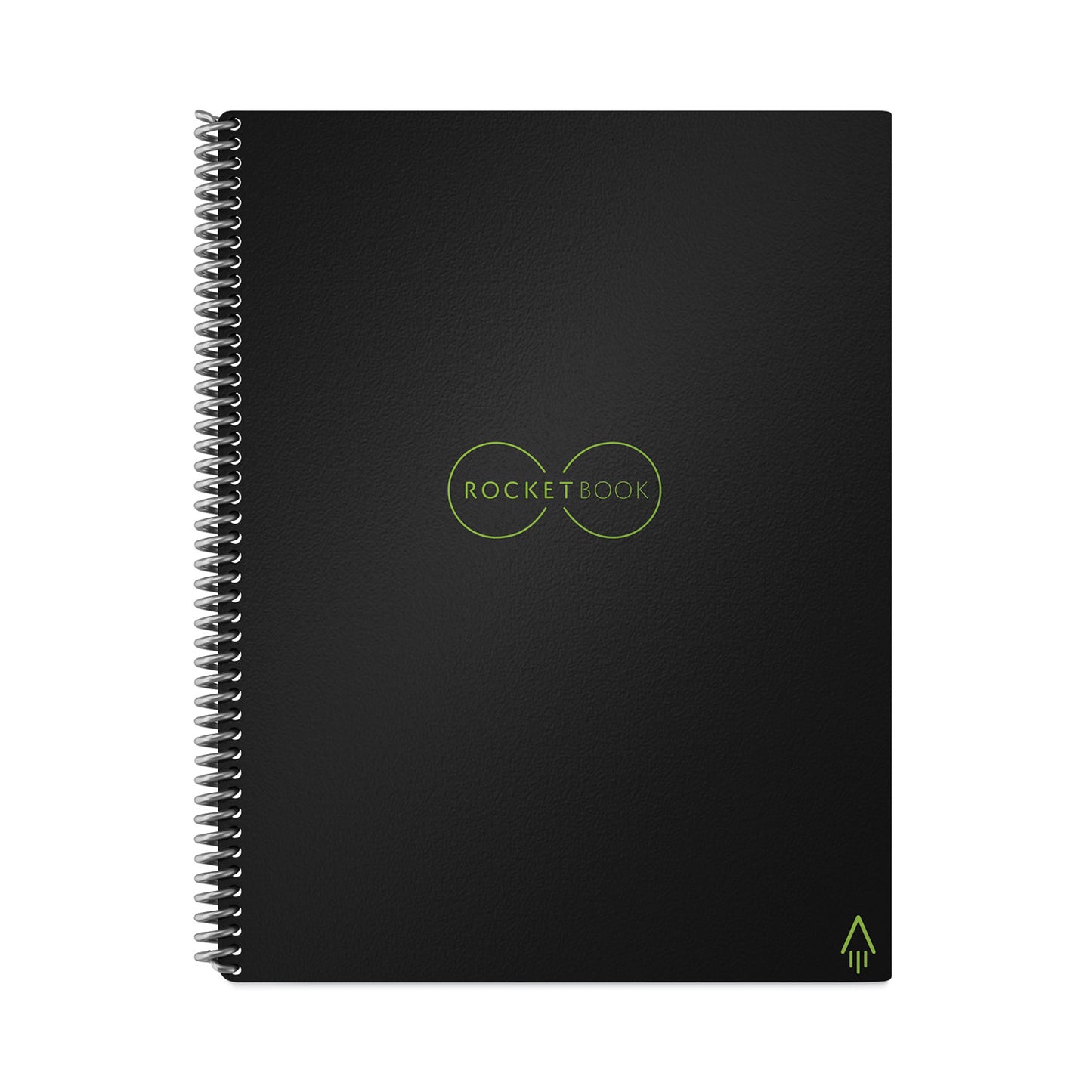 Rocketbook Core Smart Notebook, Medium/College Rule, Black Cover, (16) 11 x 8.5 Sheets (EVR2LRCA)