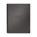 Rocketbook Core Smart Notebook, Medium/College Rule, Gray Cover, (16) 11 x 8.5 Sheets (EVR2LRCCIG)