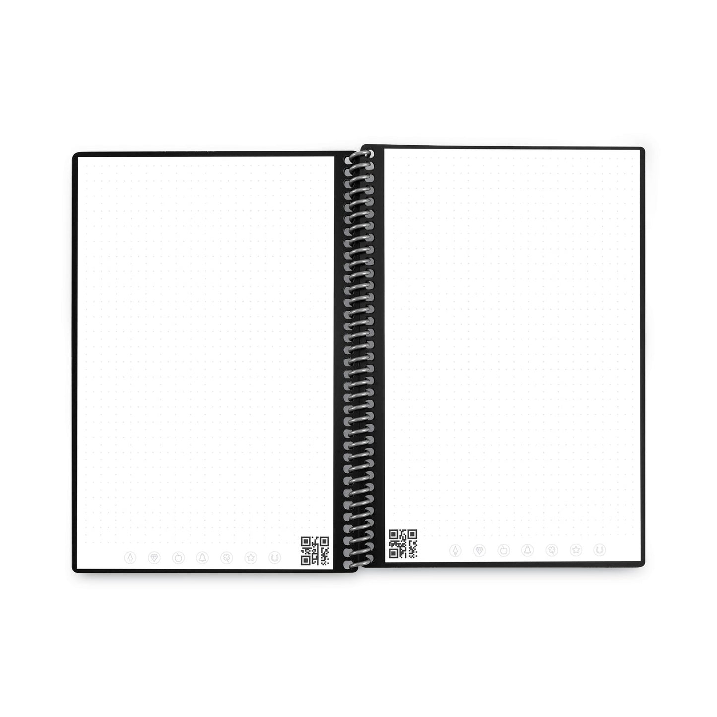 Rocketbook Fusion Smart Notebook, Seven Assorted Page Formats, Gray Cover, (21) 11 x 8.5 Sheets (EVRFLRCCIGFR)