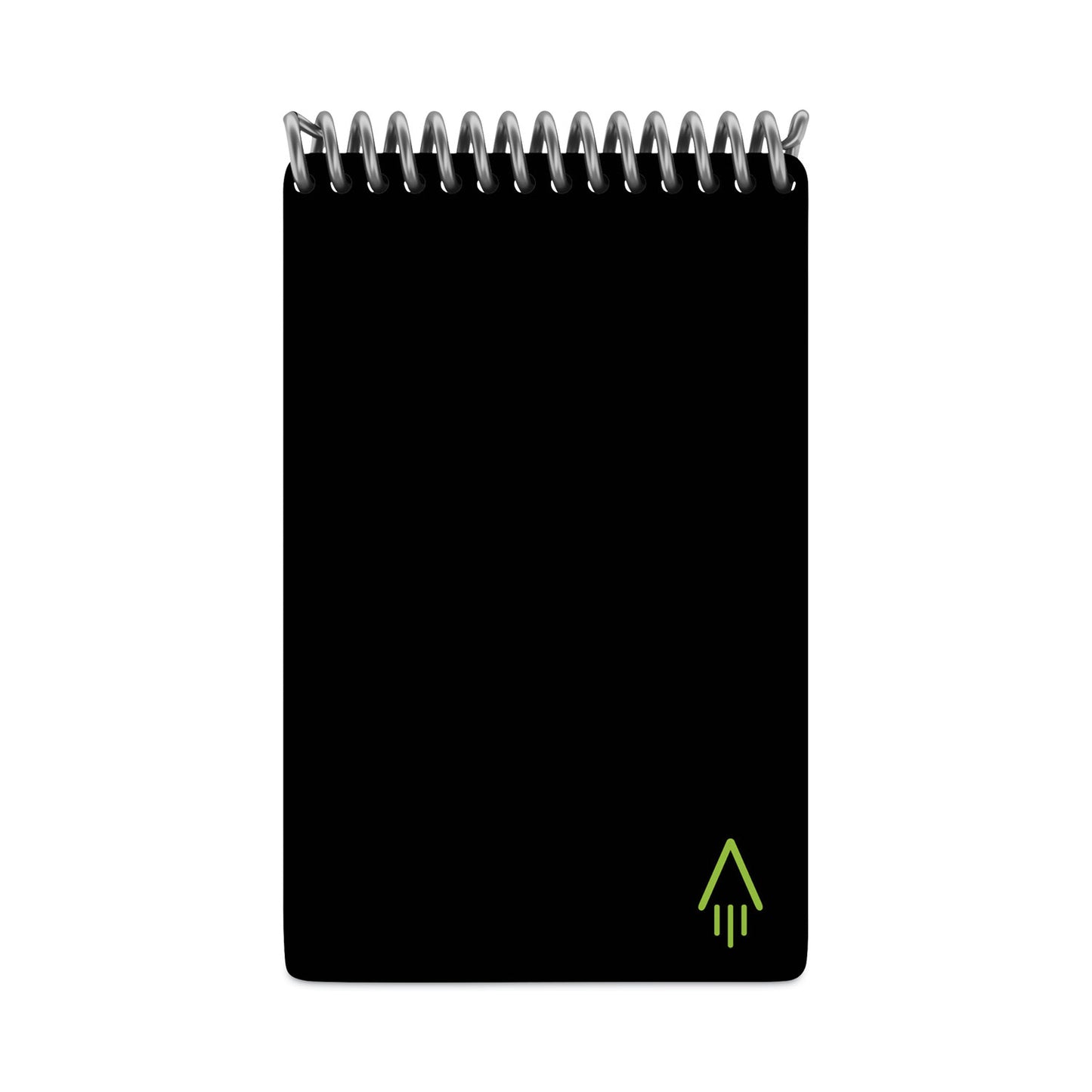 Rocketbook Mini Notepad, Black Cover, Dot Grid Rule, 3 x 5.5, White, 24 Sheets (EVRMR)