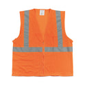 PIP ANSI Class 2 Hook and Loop Safety Vest, 2X-Large, Hi-Viz Orange (302MVGOR2X)