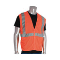 PIP ANSI Class 2 Hook and Loop Safety Vest, 2X-Large, Hi-Viz Orange (302MVGOR2X)