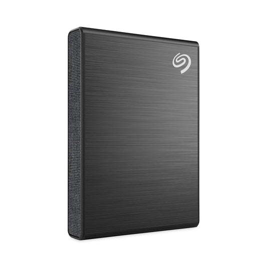 Seagate One Touch External Solid State Drive, 1 TB, USB 3.0, Black (STKG1000400)