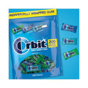 Orbit Sugar-Free Chewing Gum, Spearmint/Peppermint/Wintermint, 200 Pieces/Pack (MMM27955)