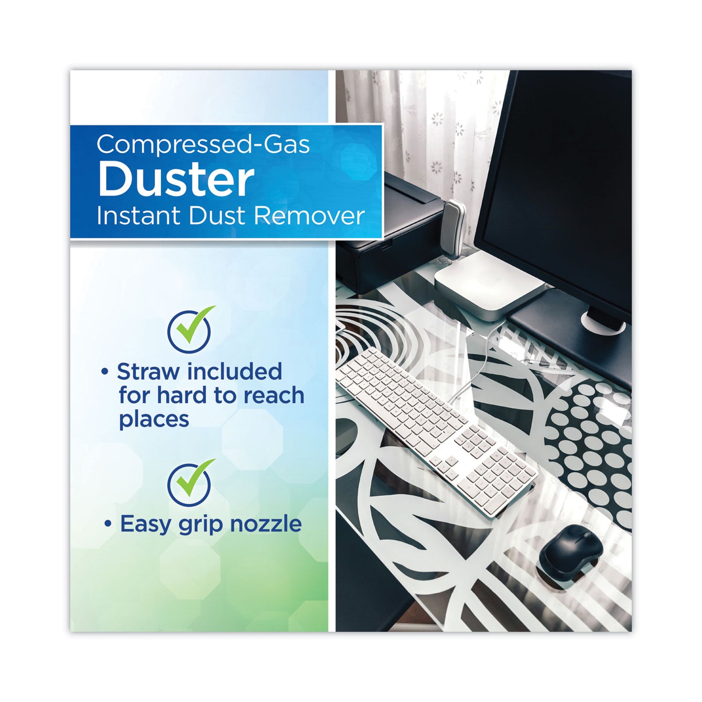 Dust-Off Disposable Compressed Air Duster, 12 oz Can (DPSXL12) - 9 Pack