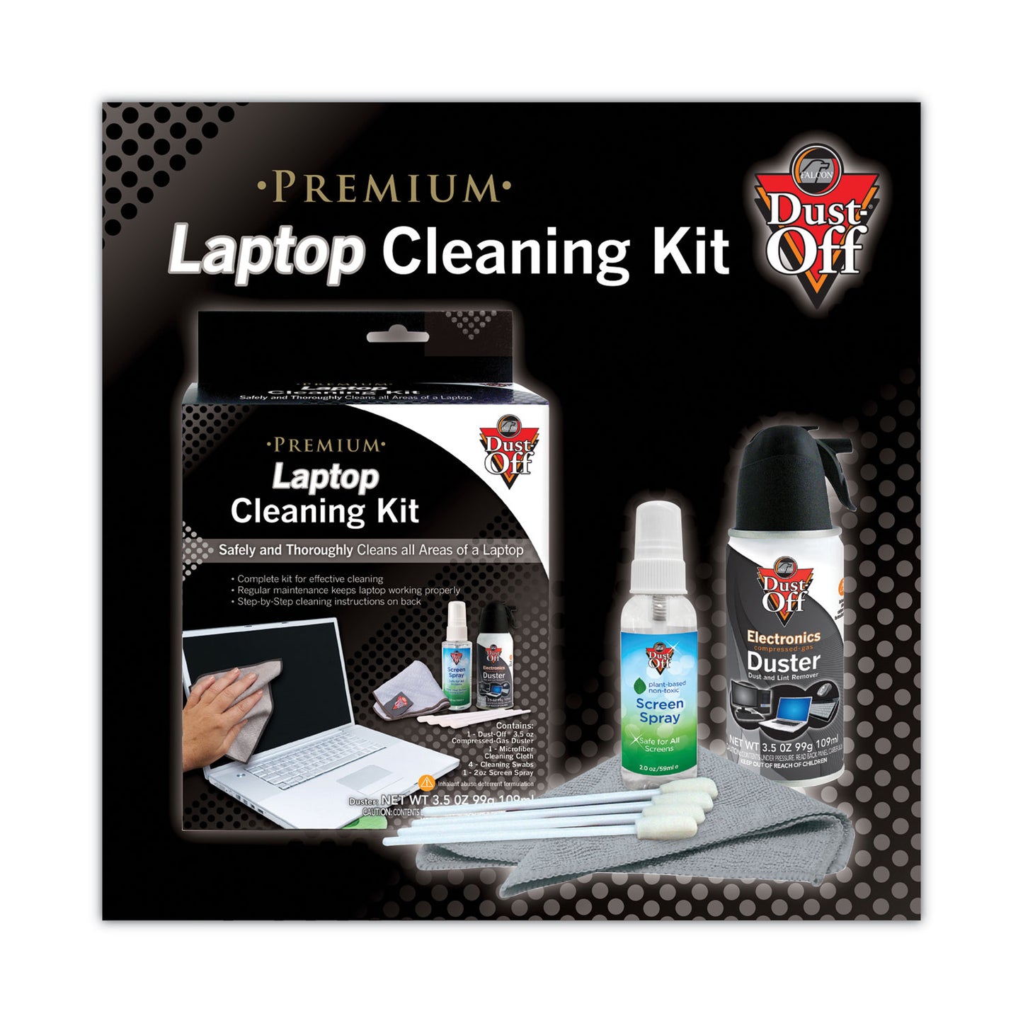 Dust-Off Laptop Computer Care Kit (DCLT)