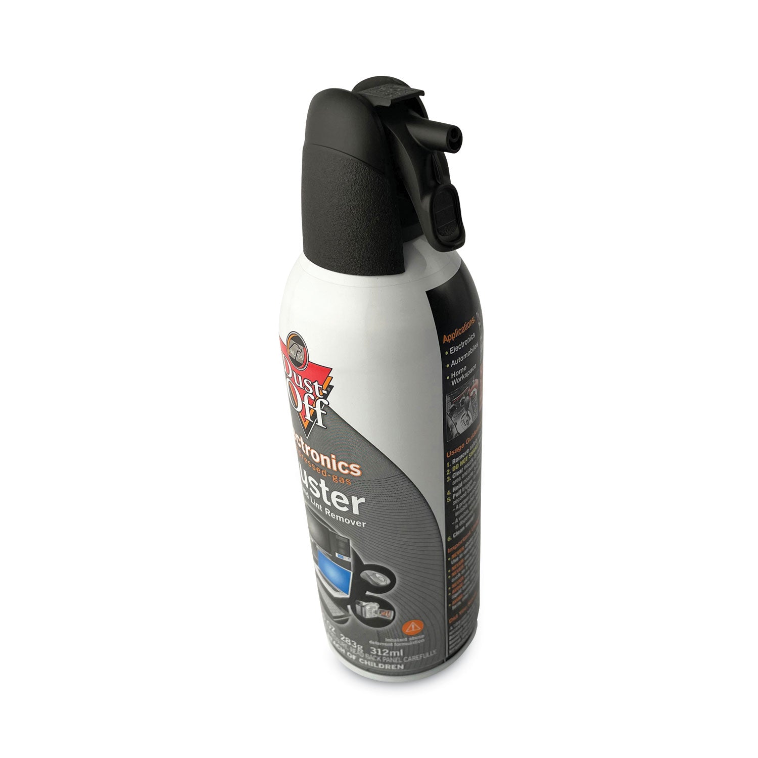 Dust-Off Disposable Compressed Air Duster, 10 oz Can, 2/Pack (DSXLPW)