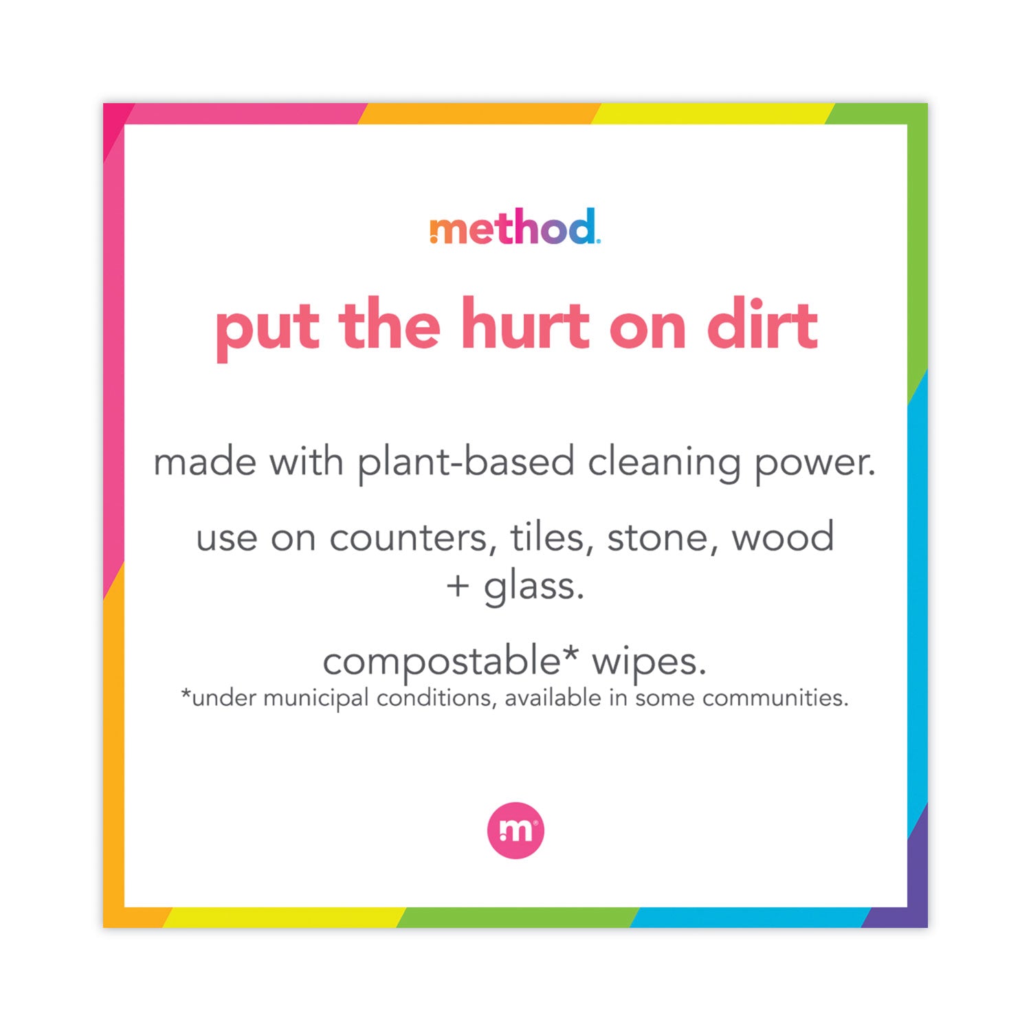 Method All Surface Cleaner, Grapefruit Scent, 68 oz Plastic Bottle (01468EA)