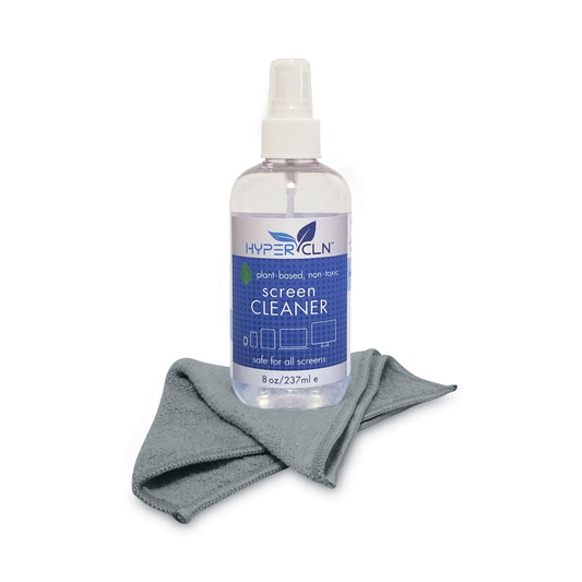 Falcon HYPERCLN Screen Cleaning Kit, 8 oz Spray Bottle (HCN8)