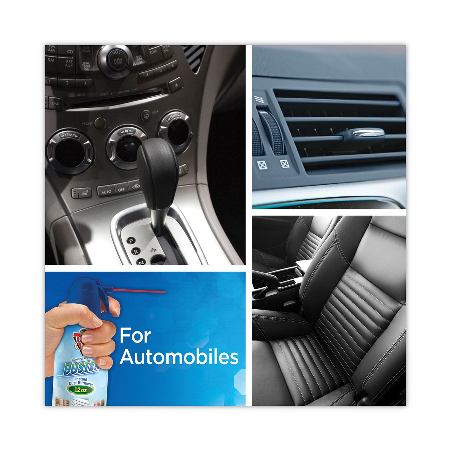 Dust-Off Disposable Compressed Air Duster, 12 oz Can (DPSXL12) - 9 Pack