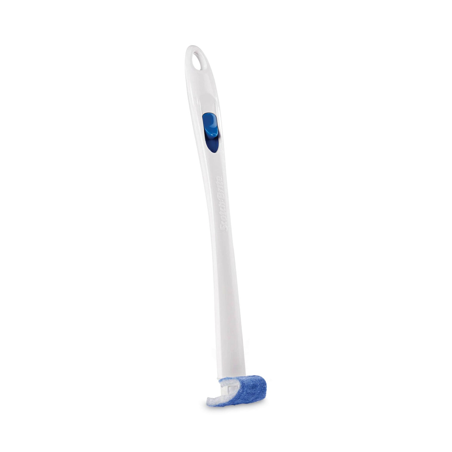 Scotch-Brite Toilet Scrubber Starter Kit, 1 Handle and 5 Scrubbers, White/Blue (558SK4NP)