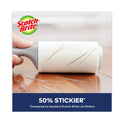 Scotch-Brite Lint Roller, Extra Sticky, Heavy-Duty Handle, 48 Sheets/Roll (830RS48)