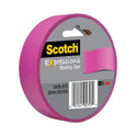 Scotch Expressions Masking Tape, 3" Core, 0.94" x 20 yds, Fuchsia (3437PNK)