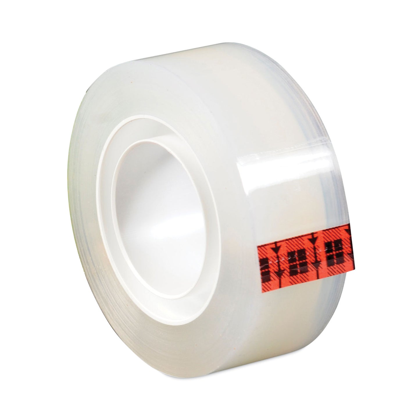 Scotch Transparent Greener Tape, 1" Core, 0.75" x 75 ft, Transparent, 6/Pack (6126P)