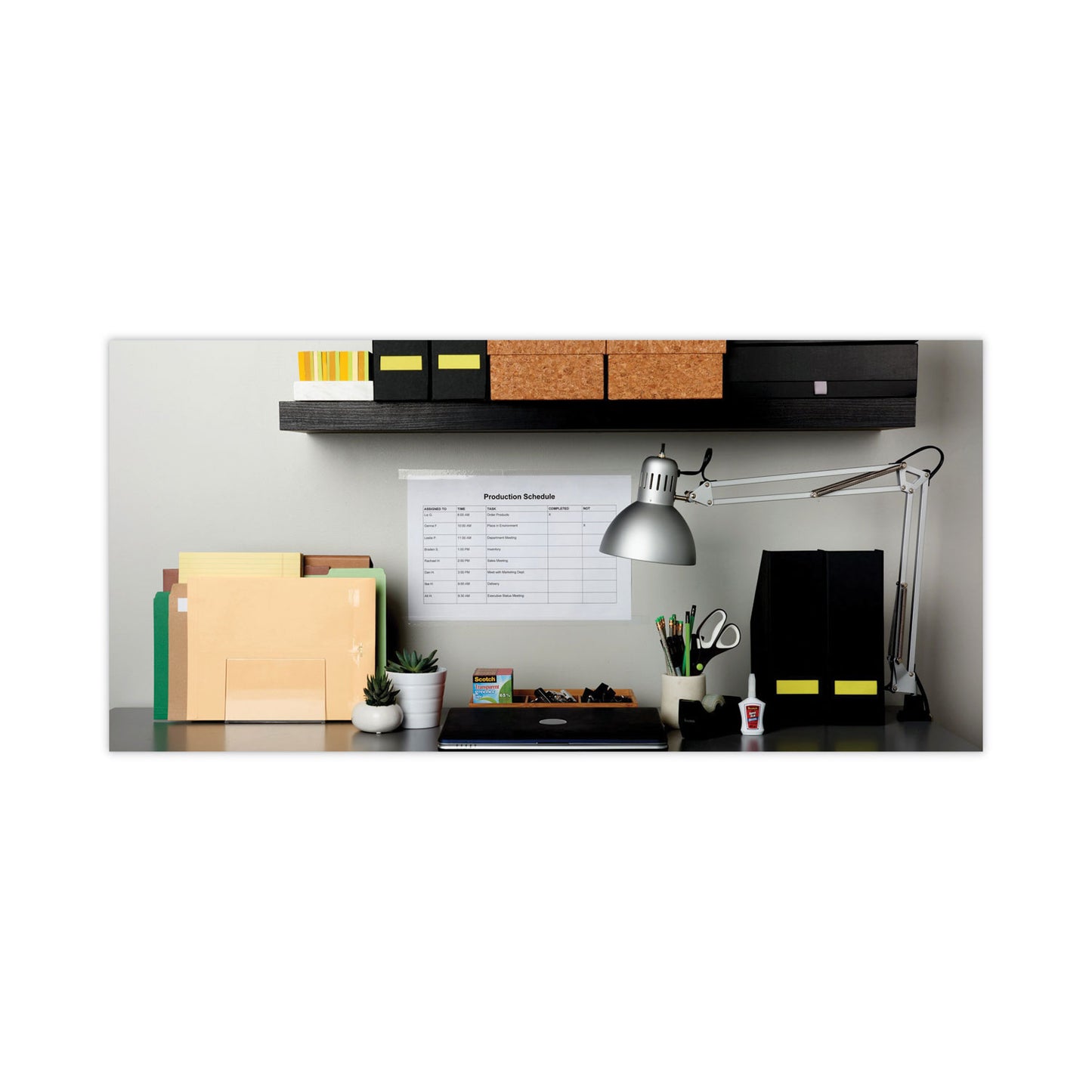 Scotch Transparent Greener Tape, 1" Core, 0.75" x 75 ft, Transparent, 6/Pack (6126P)