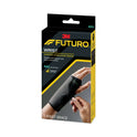 FUTURO Adjustable Reversible Splint Wrist Brace, Fits Wrists 5.5" to 8.5", Black (10770EN)