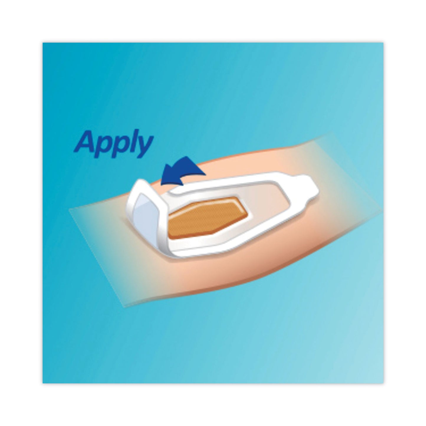 Nexcare Waterproof, Clear Bandages, Assorted Sizes, 50/Box (43250)