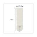 Command Picture Hanging Strips, Value Pack, Medium, Removable, Holds Up to 12 lbs, 0.75 x 2.75, White, 12 Pairs/Pack (1720412ES)