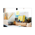 Post-it Pop-up Note Dispenser/Value Pack, For 4 x 4 Pads, Black/Clear, Includes (3) Canary Yellow Super Sticky Pop-up Pad (DS440SSVP)
