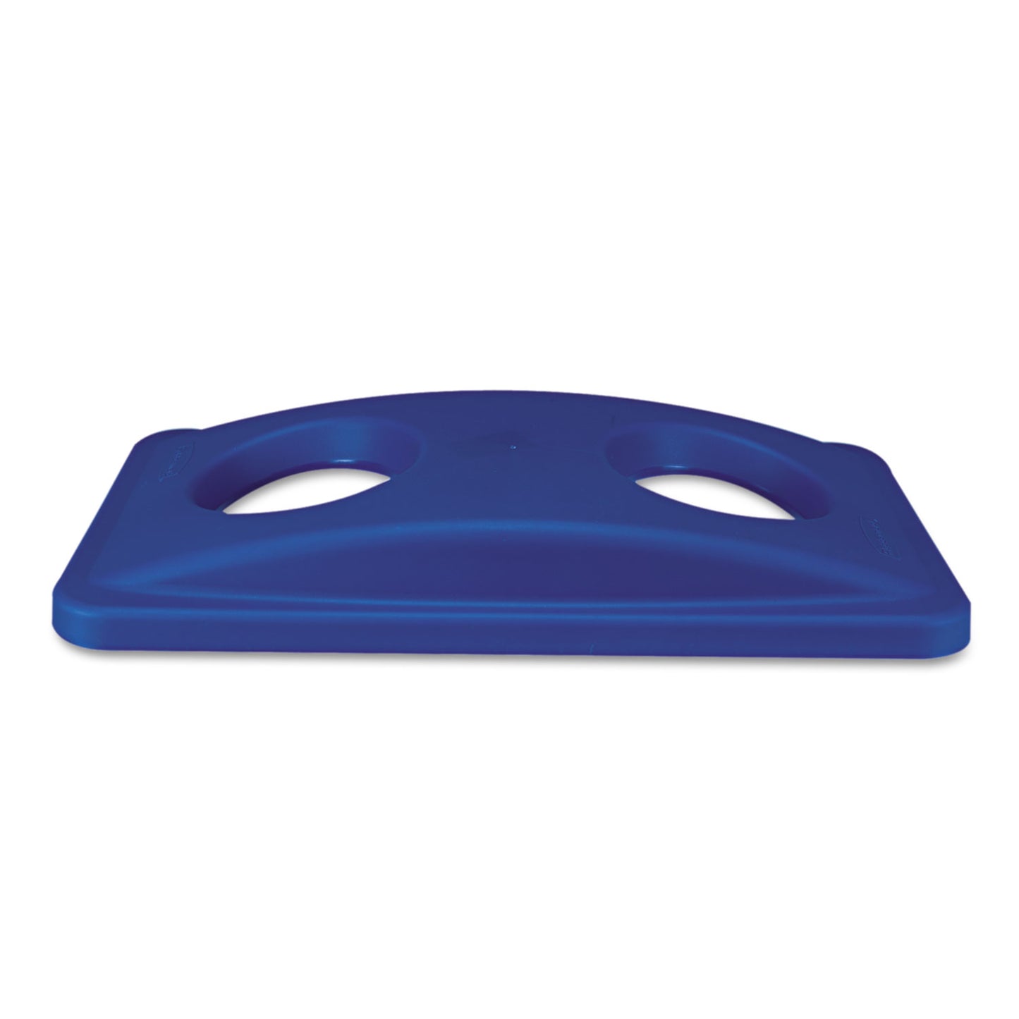 Rubbermaid Commercial Lid for Slim Jim Bottle Recycling Container, 20.38w x 11.38d x 2.75h, Blue (269288BE)