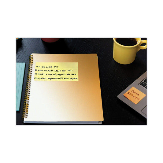 Post-it Original Canary Yellow Pop-up Refill, 3" x 5", Canary Yellow, 100 Sheets/Pad, 12 Pads/Pack (R350YW)