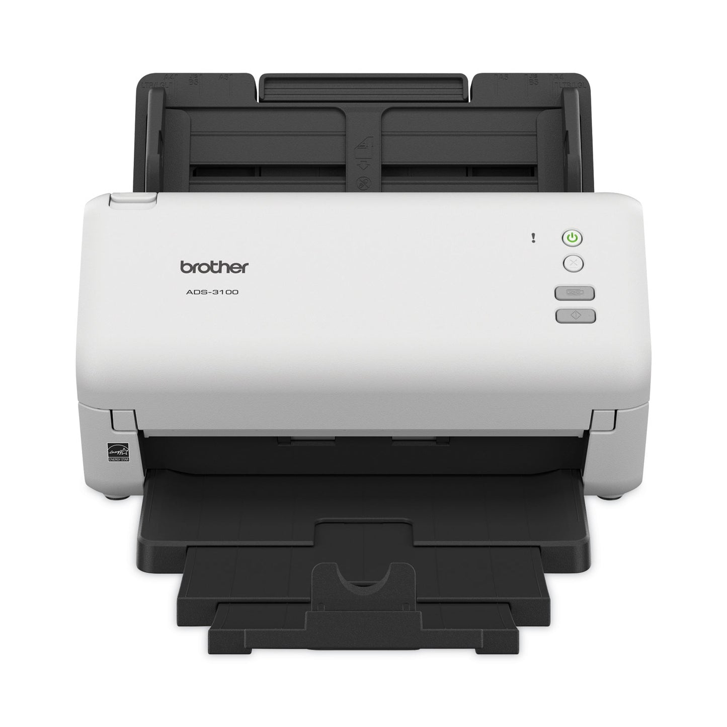 Brother ADS-3100 High-Speed Desktop Scanner, 600 dpi Optical Resolution, 60-Sheet ADF