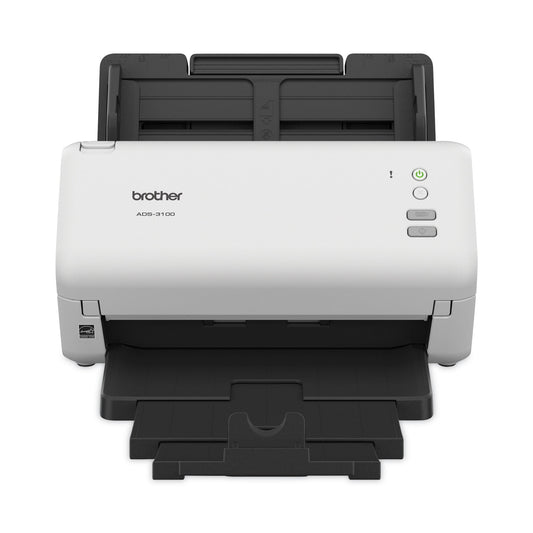 Brother ADS-3100 High-Speed Desktop Scanner, 600 dpi Optical Resolution, 60-Sheet ADF