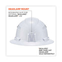 ergodyne Skullerz 8973 Class C Hard Hat Full Brim, White (60154)