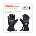 ergodyne ProFlex 819WP Extreme Thermal WP Gloves, Black, X-Large, Pair (17615)