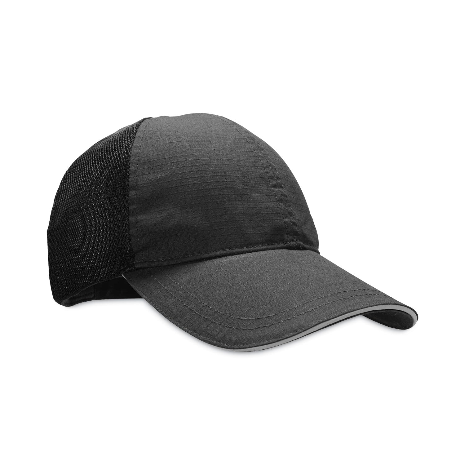 ergodyne Skullerz 8946 Baseball Cap with Bump Cap Insert, OS, Black (23402)