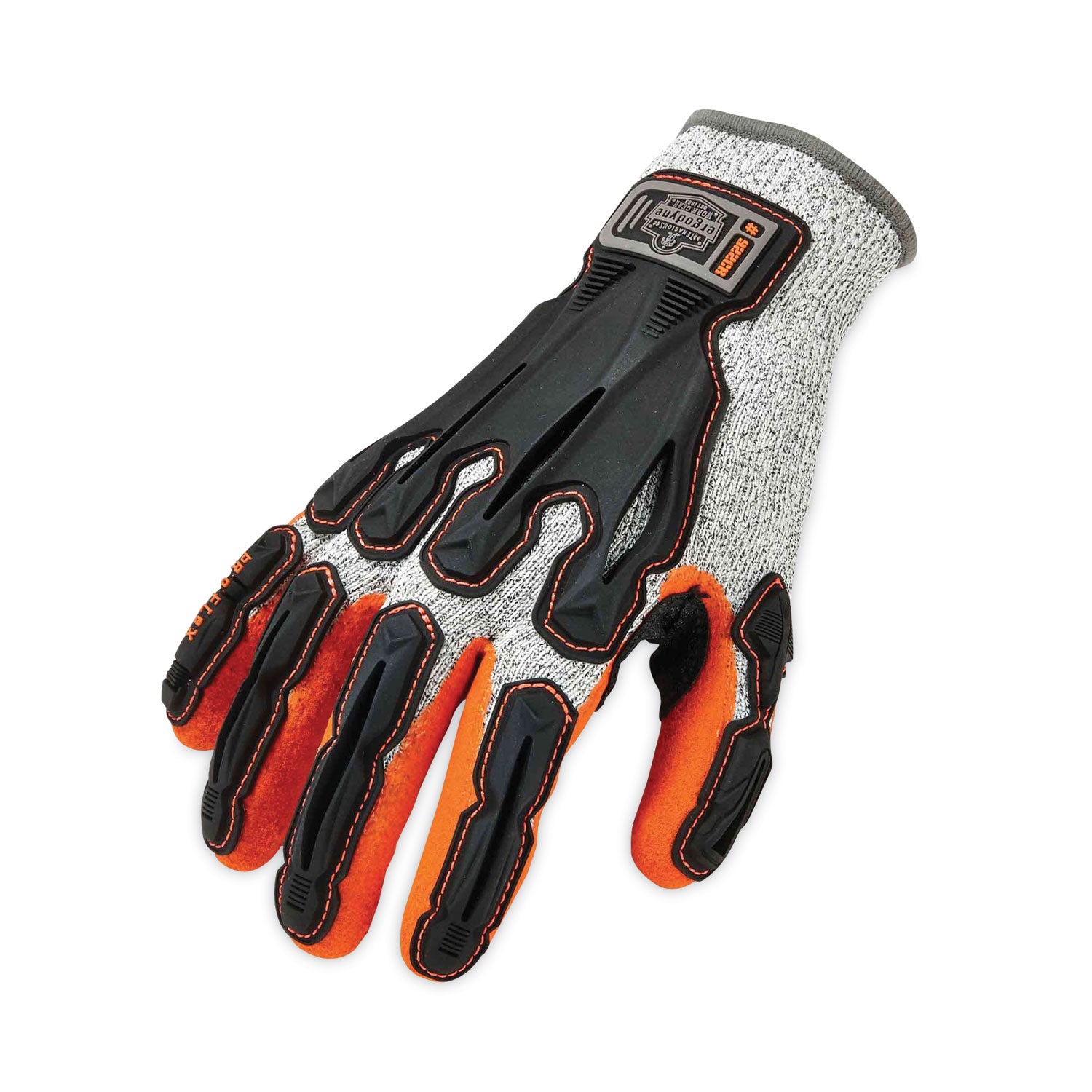 ergodyne ProFlex 922CR Nitrile Coated Cut-Resistant Gloves, Gray, 2X-Large, Pair (17096)