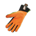 ergodyne ProFlex 925F(x) Standard Dorsal Impact-Reducing Gloves, Black/Lime, Small, Pair (17902)