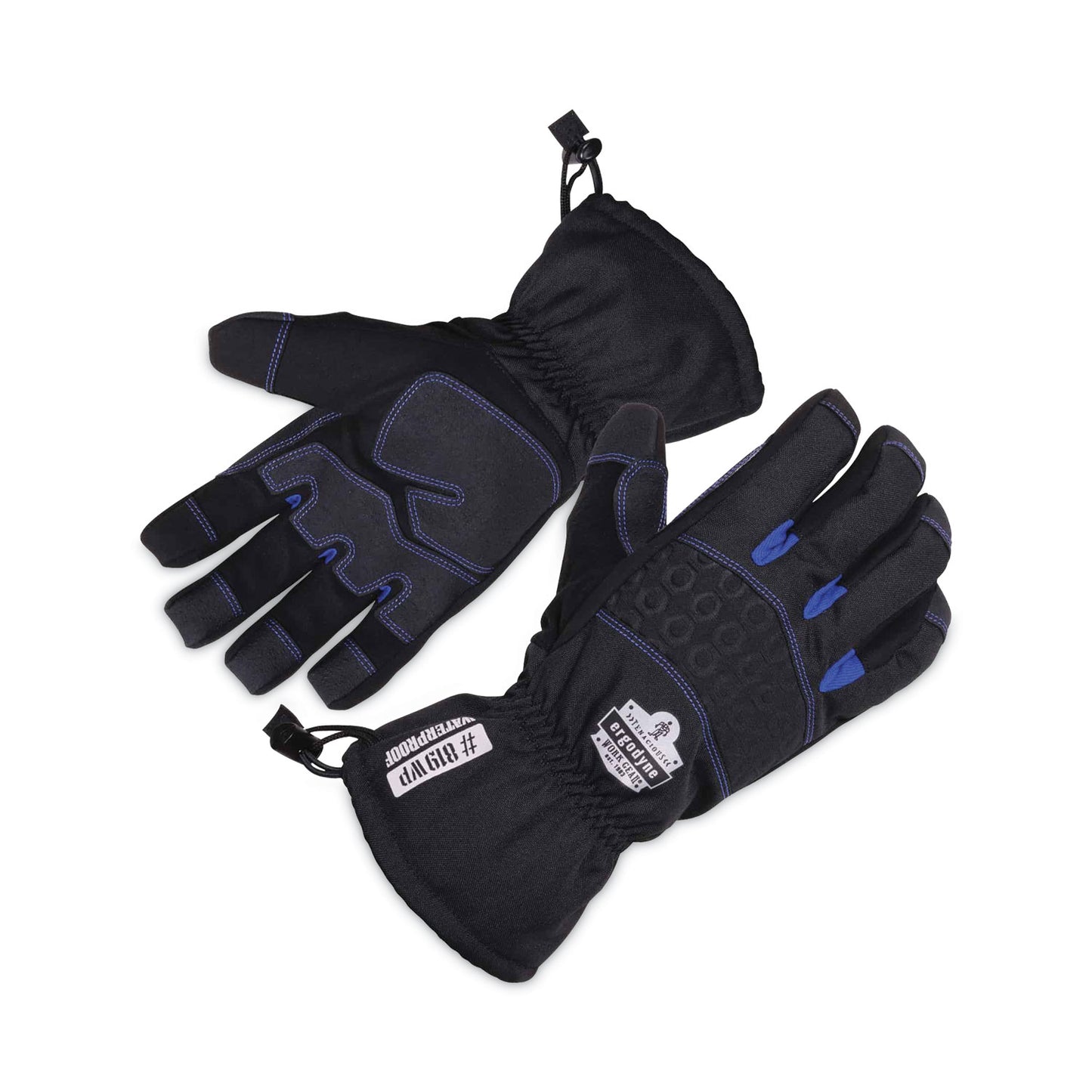 ergodyne ProFlex 819WP Extreme Thermal WP Gloves, Black, 2X-Large, Pair (17616)