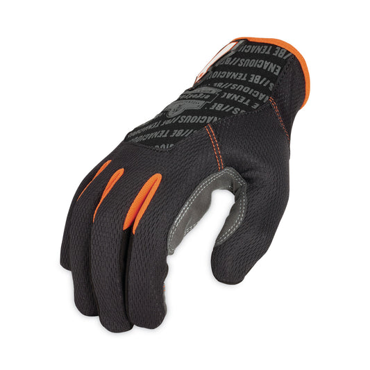 ergodyne ProFlex 810 Reinforced Utility Gloves, Black, X-Large, Pair (17225)