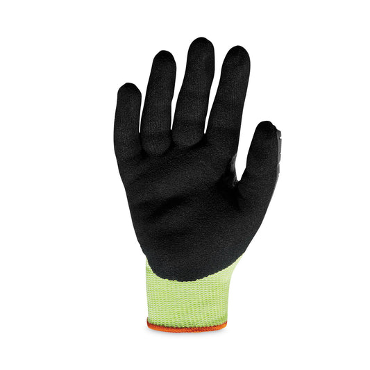 ergodyne ProFlex 7141 ANSI A4 DIR Nitrile-Coated CR Gloves, Lime, Large, Pair (17914)