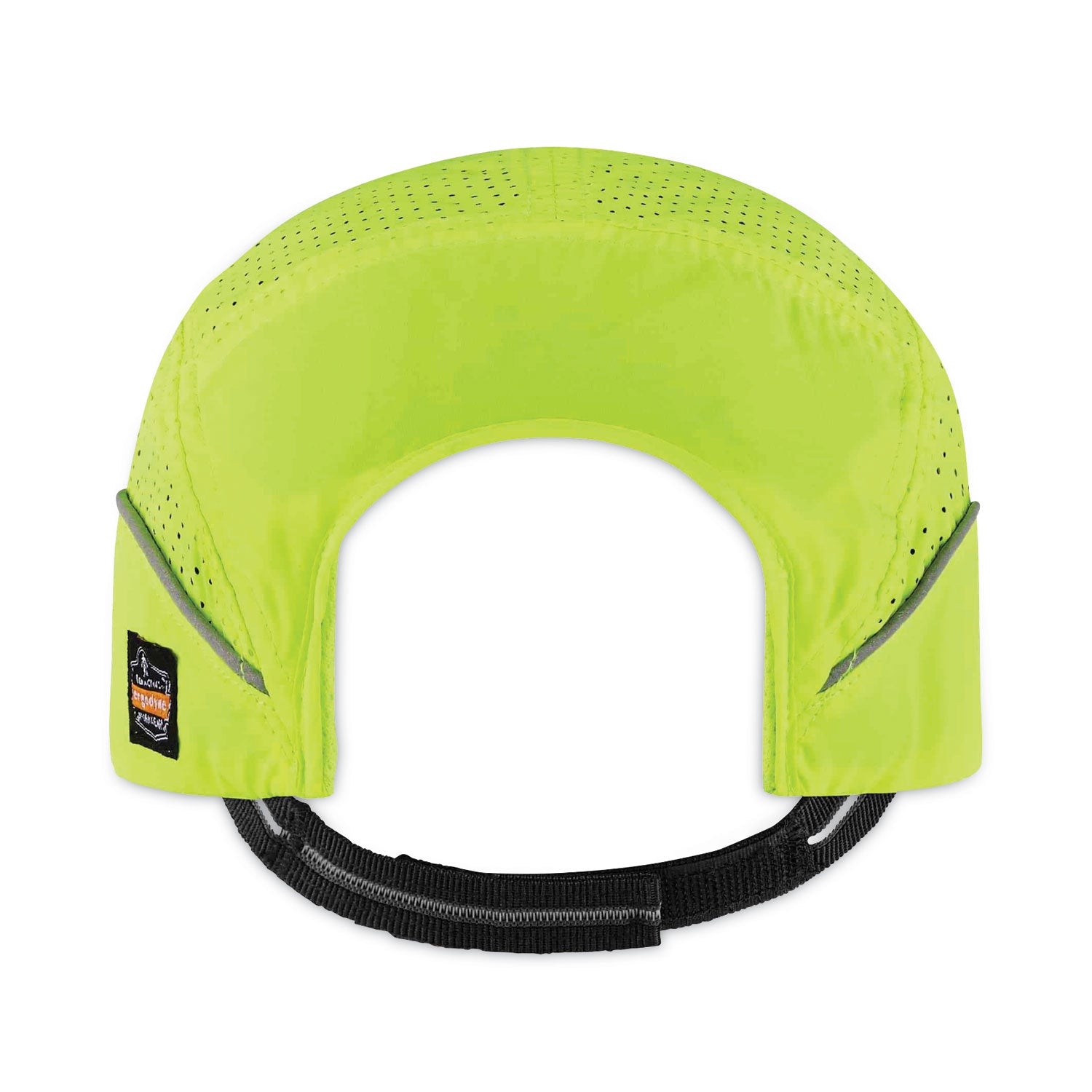 ergodyne Skullerz 8955 Lightweight Bump Cap Hat, Short Brim Lime (23351)