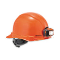 ergodyne Skullerz 8970LED Class E Hard Hat Cap Style with LED Light, Orange (60143)